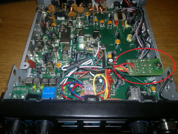 AE 5800 jumpperien piirikortti